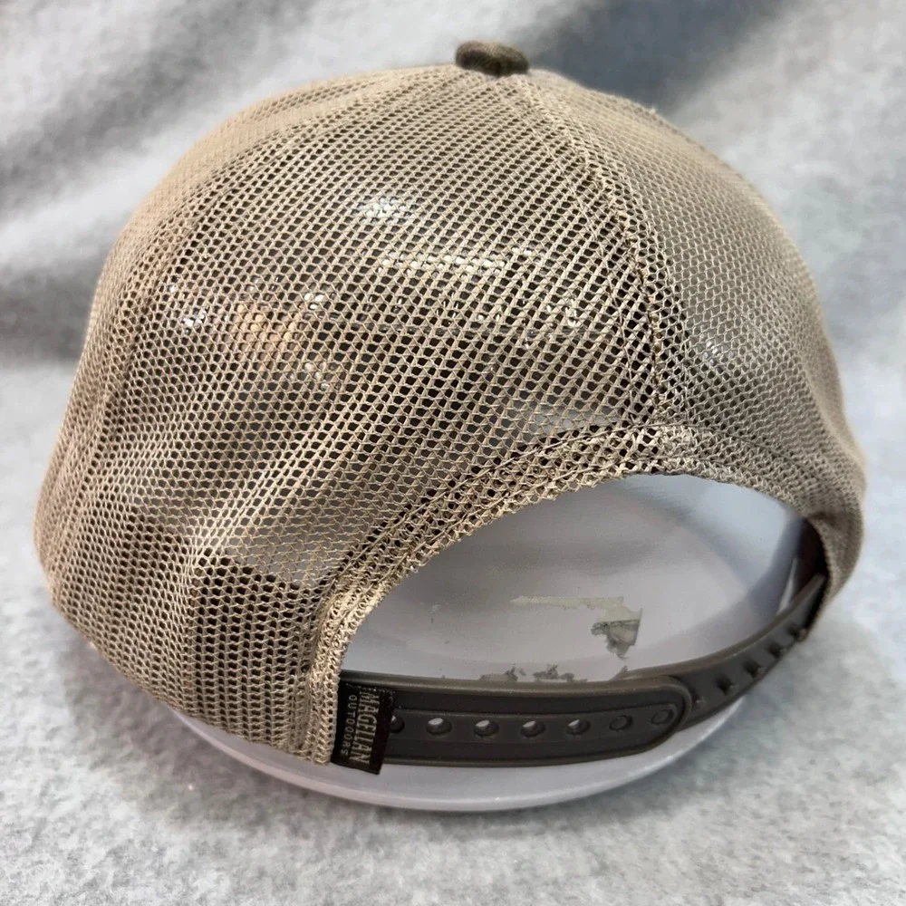 American Flag Patch Mens Camo Magellan Outdoors Trucker Hat Snapback OSFM 2312